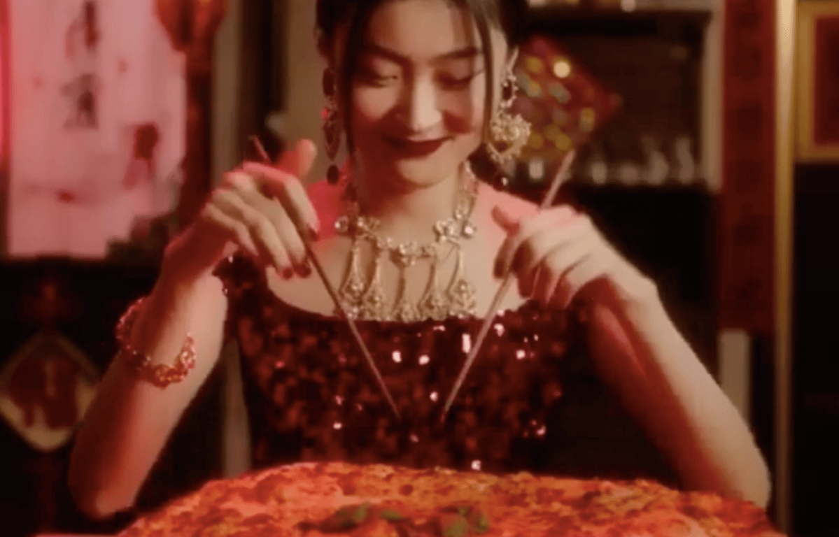 Dolce & Gabbana's 2018 chopsticks campaign still