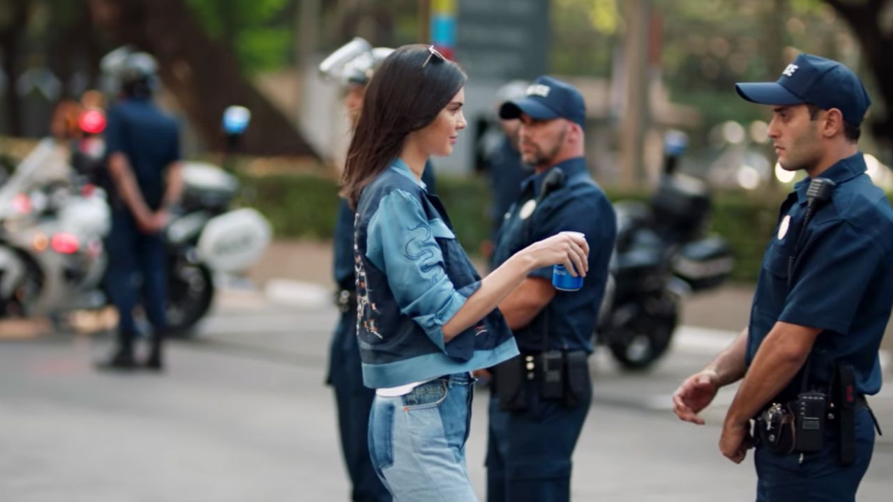 Pepsi's 2017 Kendall Jenner protest ad
